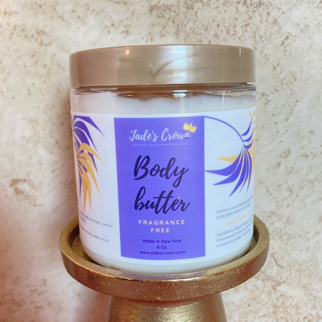 Fragrance Free Body Butter - Jade's Crown