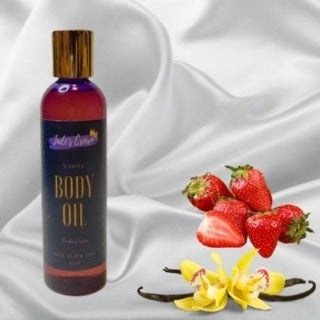 Strawberry vanilla body oil - Jade's Crown